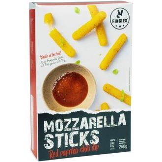 World Of Fingerfood Fingies Mozzarella sticks ja dippi 250g espaistettu