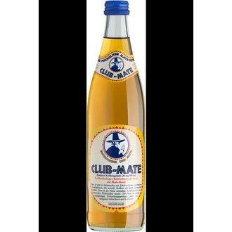 Club-Mate 0,5l virvoitusjuoma, sisältää luonnollista kofeiinia