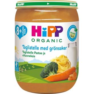 Hipp Luomu 190G Tagliatelle Pastaa & Vihanneksia 8 Kuukautta