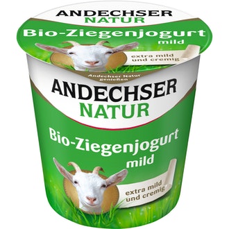 Andechser Natur vuohenmaitojogurtti 125g maustamaton luomu