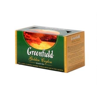 Greenfield Golden Ceylon Musta Tee