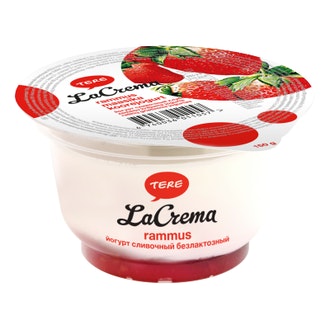 La Crema kermajogurtti mansikka 150 g