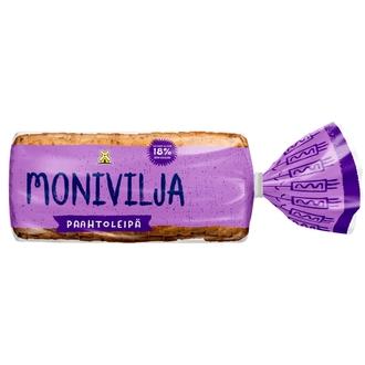 Moniviljapaahtoleipä 500g