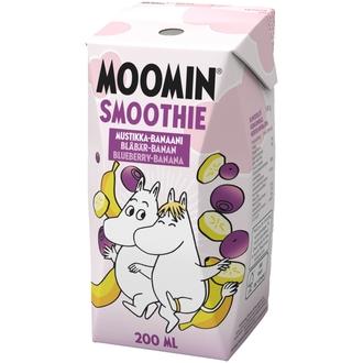 Moomin Mustikka banaani smoothie 200ml