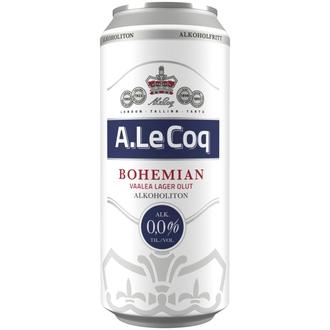 A. Le Coq Bohemian lager 0,0 % 0,5 l tlk