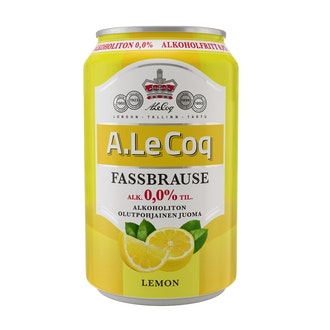 A. Le Coq Fassbrause 0,0 % Lemon 0,33 l tlk