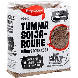 Soyappétit 500 g Tumma soijarouhe