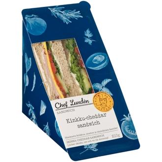 Chef Lundén Kinkku-cheddar sandwich 210g