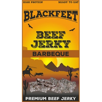 Blackfeet beef jerky Barbeque 40g