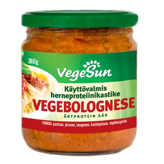 VegeSun Pea protein bolognese kastike 380g