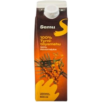 SEMU Tyrni täysmehu 100% 500ml