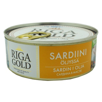 Olg Riga sardinellapala 240/168g öljyssä