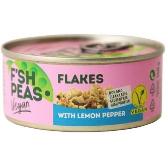 F`SH PEAS Vegan flakes with LEMON PEPPER 140g