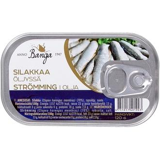 Banga 120G Silakkaa Öljyssä