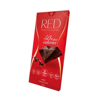 RED tumma suklaa 100g vähäkalorinen