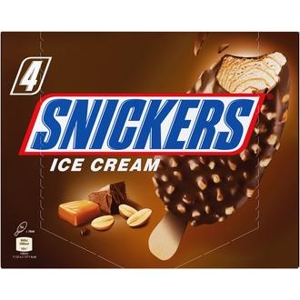 Snickers 4-pack ice cream sticks 304ml (4 x 60 g)