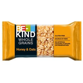 BE-KIND Whole Grains Honey & Oats - täysjyväpatukka kauralla ja hunajalla (30 g)