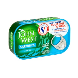 JOHNWEST John West sardiinit vedessä 120g/90g