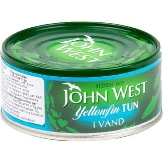 JOHNWEST John West Yellowfin tonnikalaviipaleita vedessä 160g/112g