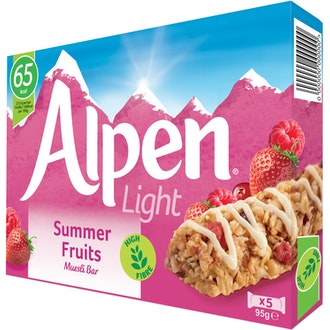 Alpen Light Summer Fruits myslipatukka 5x21g