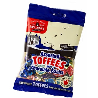 Walker\'s Assorted Toffees and Chocolate Eclairs 150g