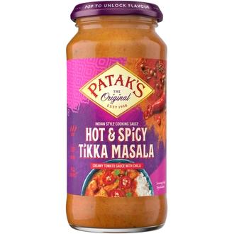 Patak\'s Tikka Masala Hot and Spicy Currykastike 450g