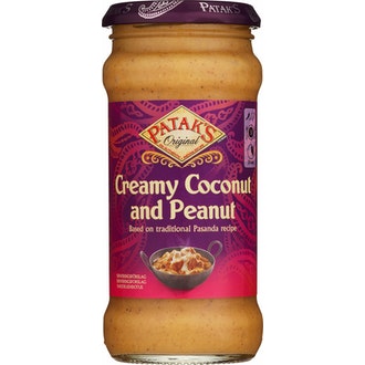 Pataks Ateriakastike 350g Creamy Coconut-Peanut