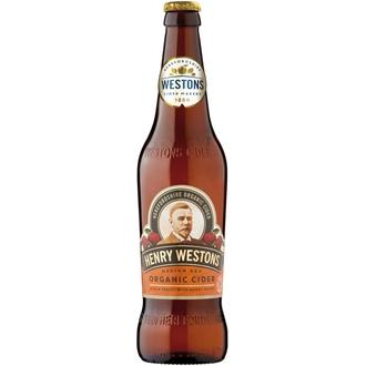 Henry Westons Organic Cider 6,0% 50cl plo