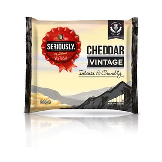 LACTALIS Seriously Vintage cheddar juusto 200g