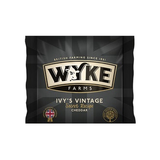 Wyke Farms IVY\'S Vintage 15 kk kypsytetty cheddar juusto 200g
