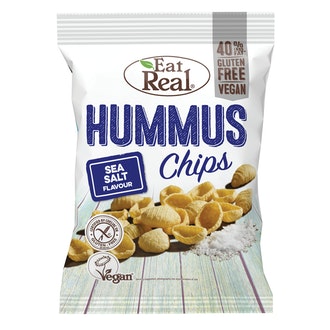 Eat Real Hummus chips 135g seasalt