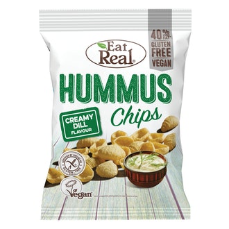 Eat Real Hummus chips 135g creamy-dill