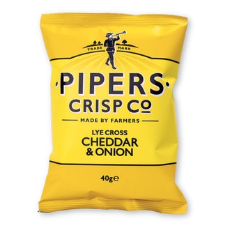 Pipers Crisp Lye Cross Cheddar & Onion 40g