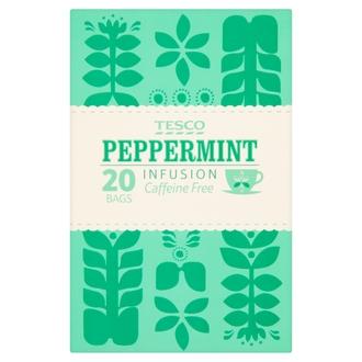 Tesco 30G Peppermint Infusion Caffeine Free Tee 20Ps