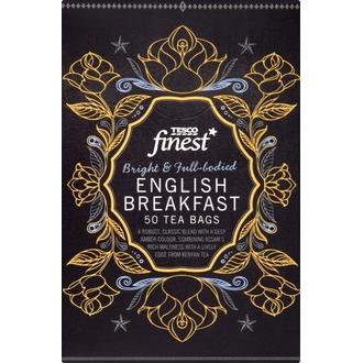 Tesco Finest 125G English Breakfast Tee 50Ps