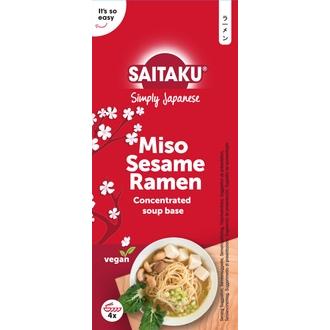 Saitaku Miso seesam ramen keittopohja 200g (4x50g pss)