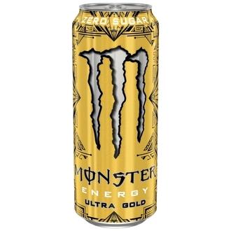 Monster Energy Ultra Gold energiajuoma tölkki 0,5 L