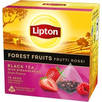 Lipton Forest Fruit  20pss musta tee
