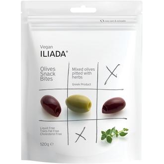 Iliada mix pitted oliviit/herbs 120g pss