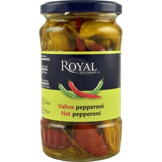 Royal vahva pepperoni 320/150g