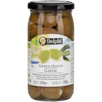 Delphi 360/200g oliivi valkosipulitäyte