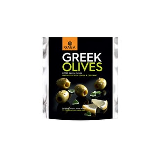 Gaea kivetön vihreä oliivi marinoitu sitruunalla ja oreganolla 150g