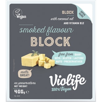 Violife 400g savunmakuinen kasviperäinen juustovaihtoehto