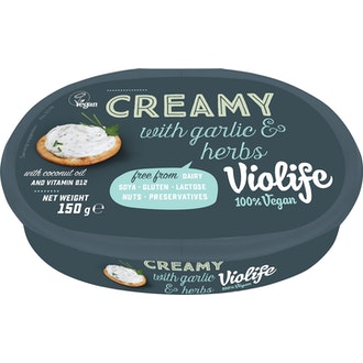 Violife 100% Vegan Creamy with Garlic & Herbs 150g