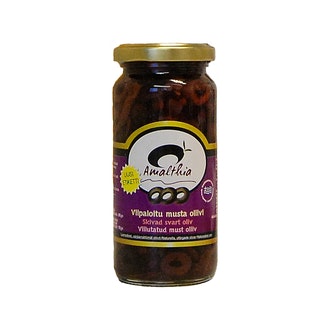 Amalthia musta viipaloitu oliivi 260/135g