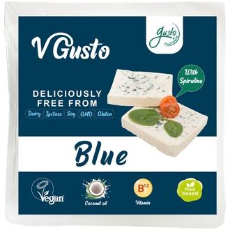 V Gusto Blue Sinihometyyppinen vegaanitoute