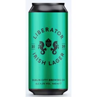 Dublin City Brewing Liberator Lager 4.2%