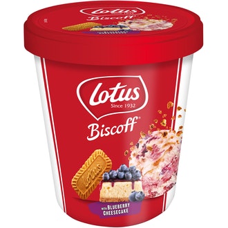 Lotus Biscoff Blueberry Cheesecake jäätelö 460ml