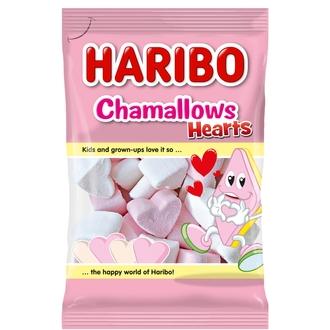 HARIBO Chamallows Hearts 175 g sydänvaahtokarkki