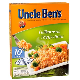 Uncle Ben\'s täysjyväriisi 1kg